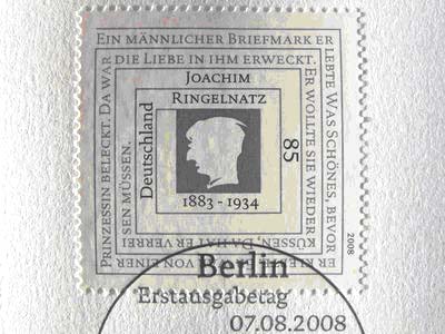 &laquo;Ein m&auml;nnlicher Briefmark&raquo; ...