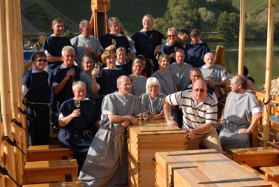 Gruppenbild der Ruderer